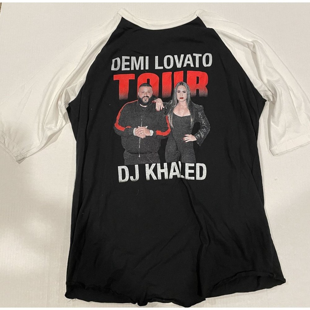 Demi Lovato DJ Khaled 2018 Concert Tour Shirt Size XL